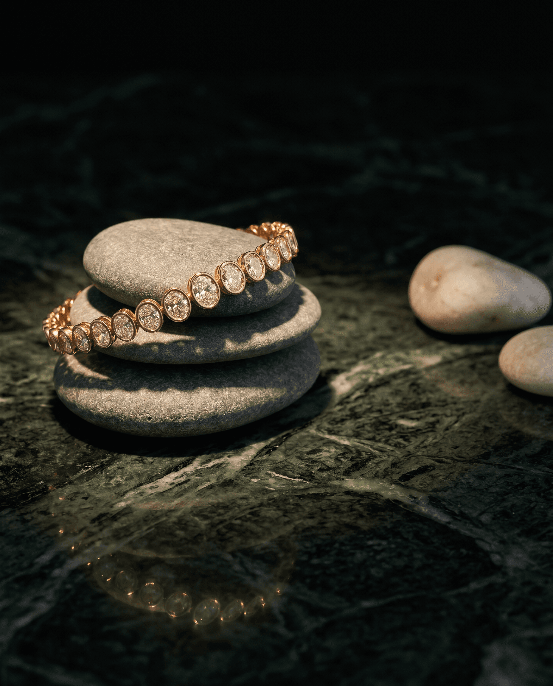 Brand colours and tone applied to the image